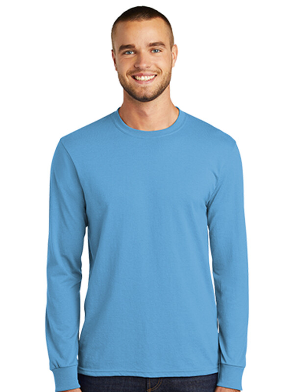 Port & Company Long Sleeve 50/50 Cotton/Poly T Shirt Thumbnail