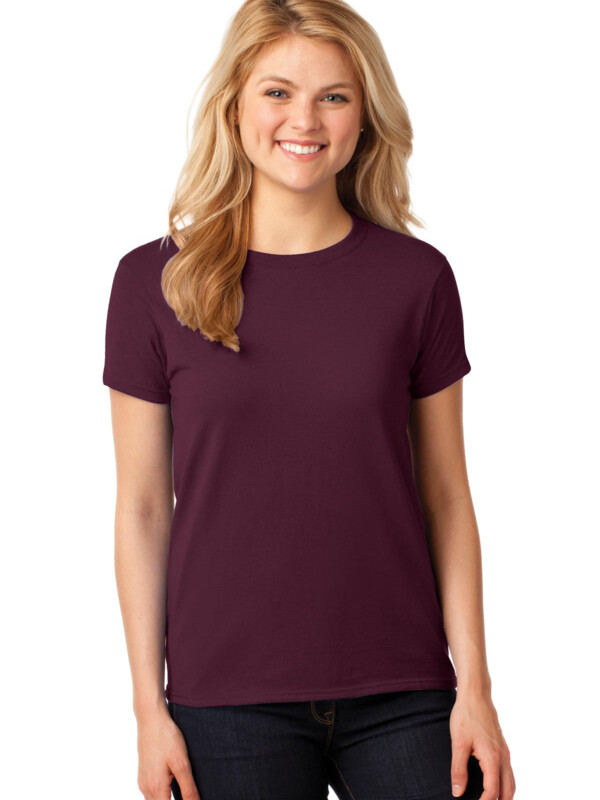 Gildan Ladies Heavy Cotton 100% Cotton T Shirt Thumbnail