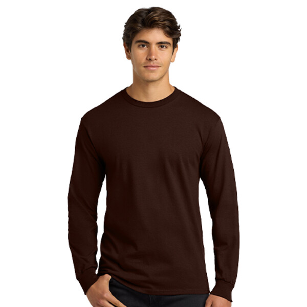 Gildan Ultra Cotton Long Sleeve T Shirt 6.1 oz Thumbnail