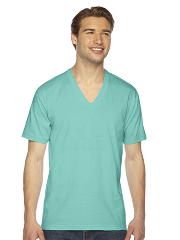 American Apparel Fine Jersey Short Sleeve V-Neck Thumbnail