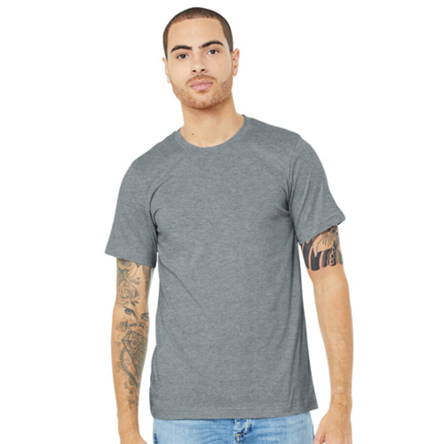 Bella Canvas Unisex Heather CVC Short Sleeve Tee Thumbnail