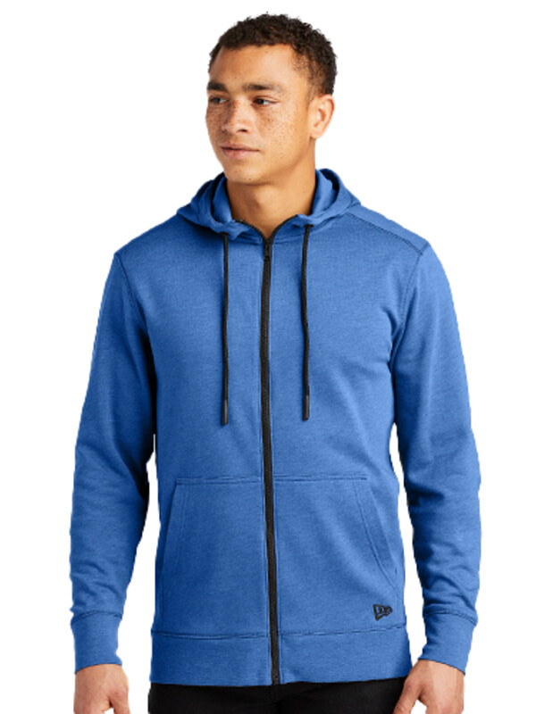 New Era Tri Blend Fleece Full Zip Hoodie Thumbnail
