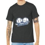 Bella Canvas Unisex Heather CVC Short Sleeve Tee Thumbnail