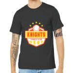 Bella Canvas Unisex Heather CVC Short Sleeve Tee Thumbnail
