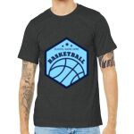 Bella Canvas Unisex Heather CVC Short Sleeve Tee Thumbnail