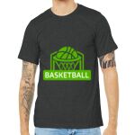 Bella Canvas Unisex Heather CVC Short Sleeve Tee Thumbnail