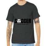 Bella Canvas Unisex Heather CVC Short Sleeve Tee Thumbnail