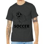 Bella Canvas Unisex Heather CVC Short Sleeve Tee Thumbnail