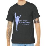 Bella Canvas Unisex Heather CVC Short Sleeve Tee Thumbnail