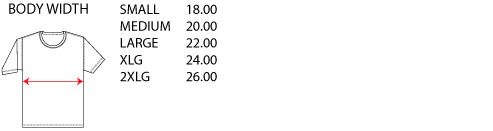 Alstyle Size Chart